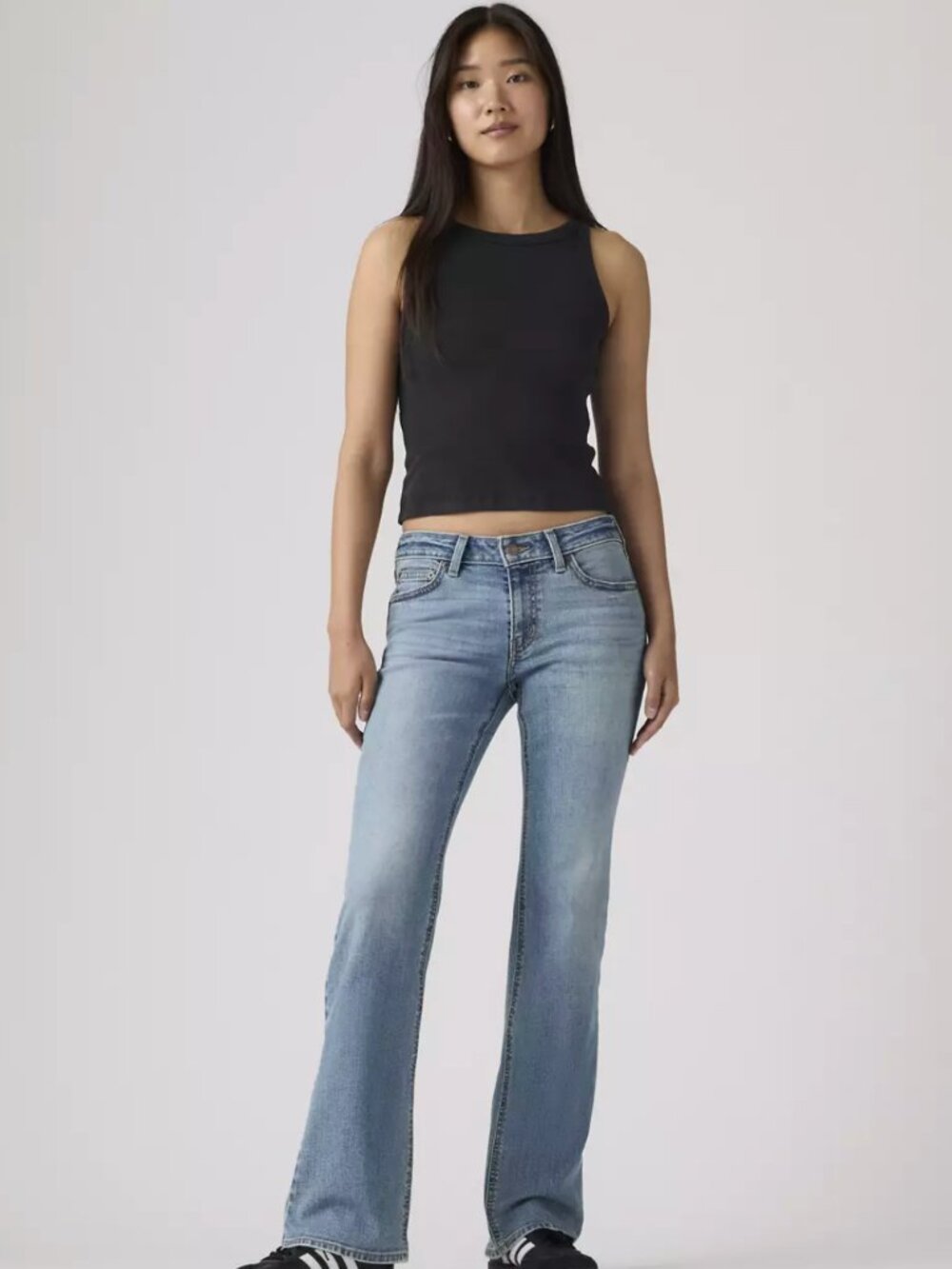 NWT Levi's Superlow Bootcut Women's Jeans Medium Wash SZ-32